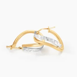 Créoles Hepsie Or Bicolore