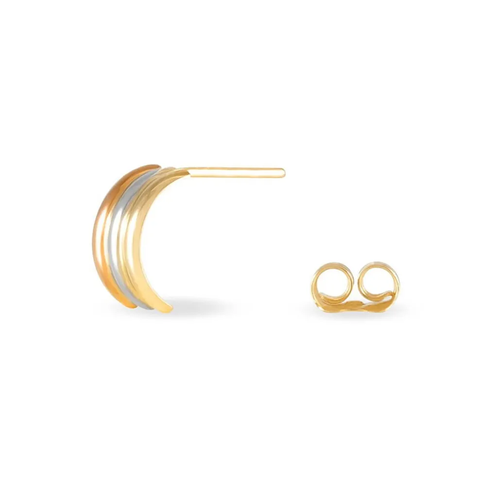 Créoles Igora Or Tricolore