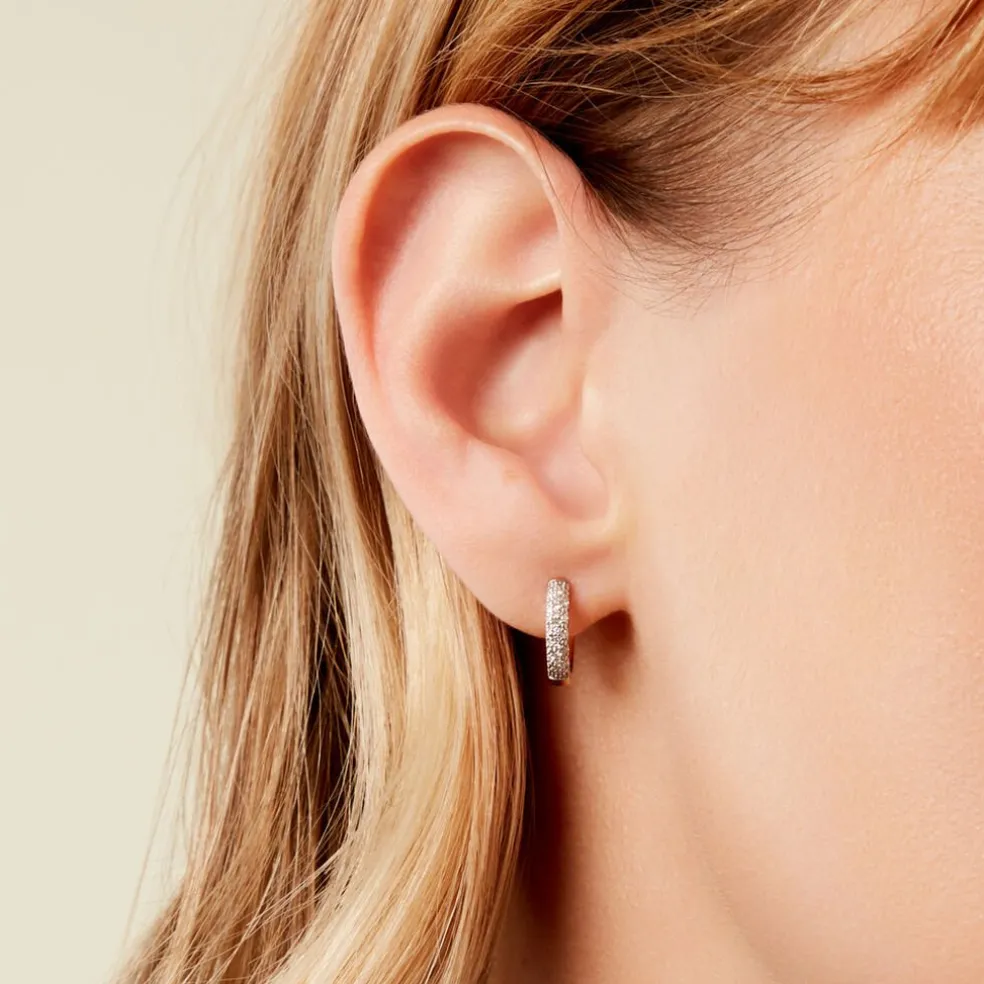 Créoles Jekaterina Or Jaune Diamant