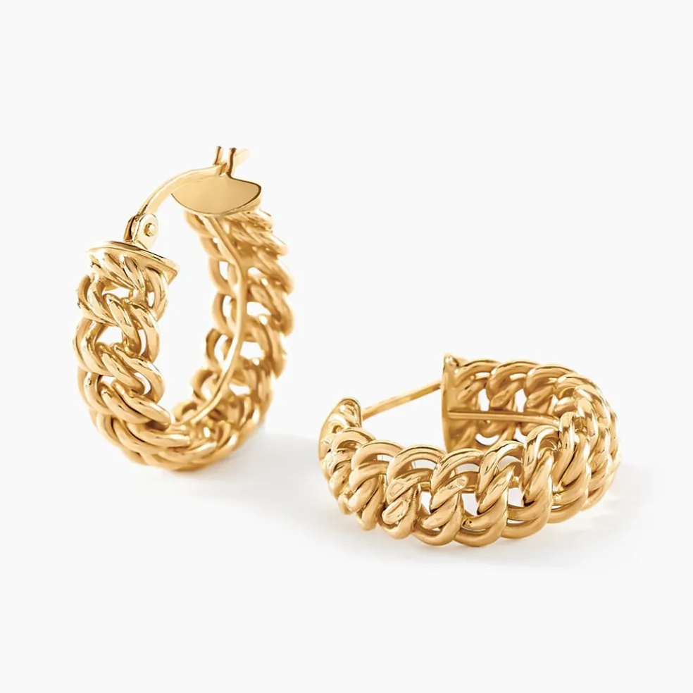 Créoles Jimmy Or Jaune