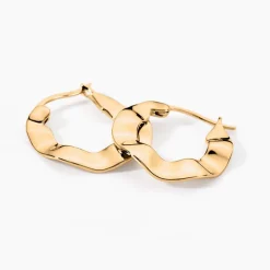 Créoles Keara Plaqué Or Jaune