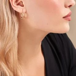 Créoles Keelan Or Jaune