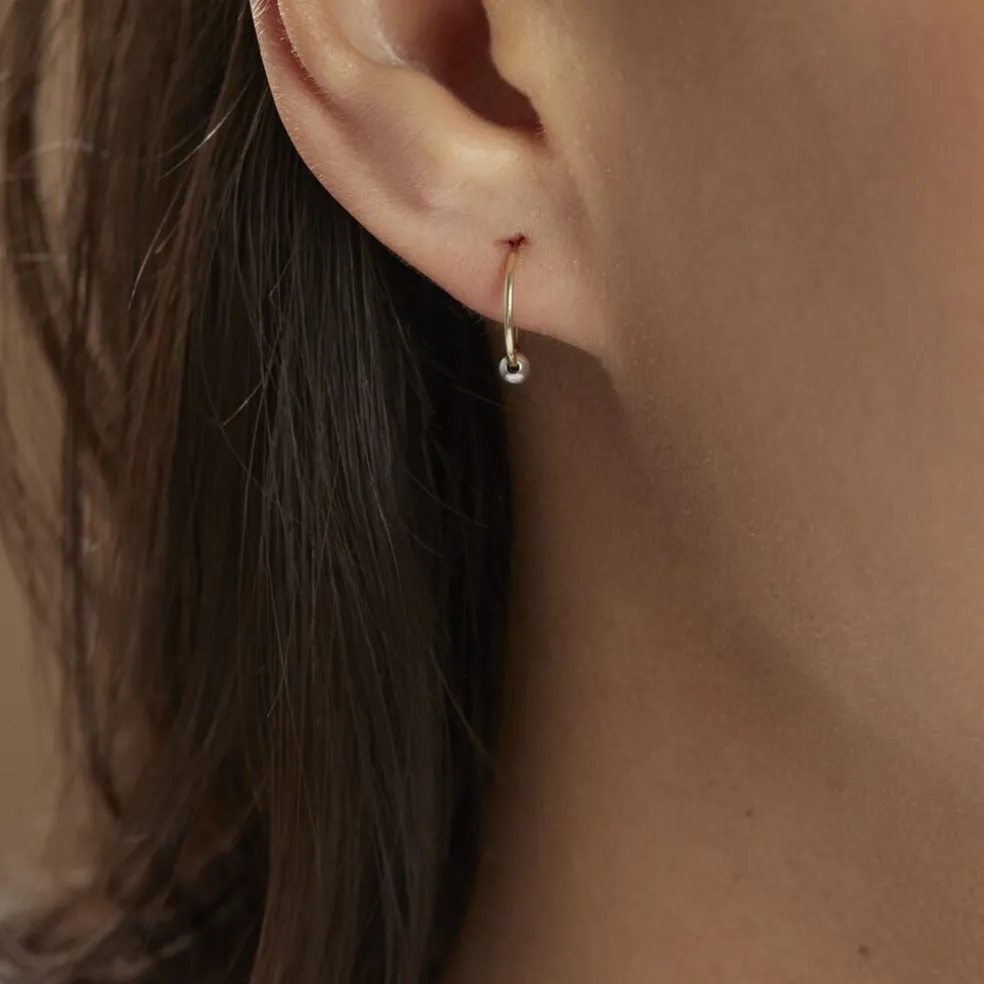 Créoles Kirsa Or Bicolore