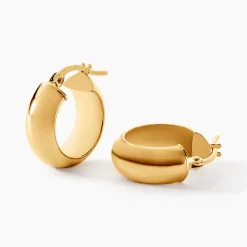 Créoles Kurtis Or Jaune