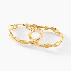 Créoles Lexus Or Jaune