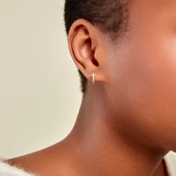 Créoles Like A Virgin Or Jaune Oxyde De Zirconium