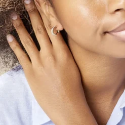 Créoles Lolicia Or Bicolore