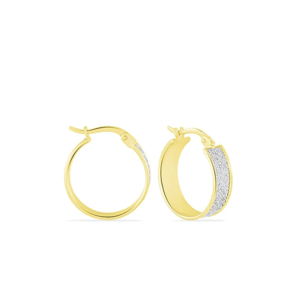 Créoles Lolly Or Bicolore