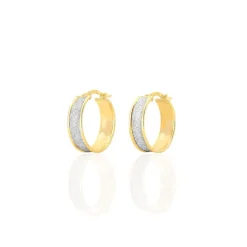 Créoles Lolly Or Bicolore