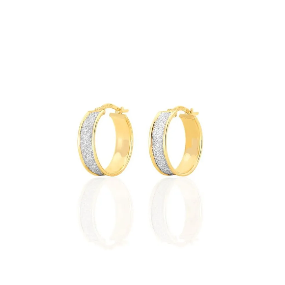 Créoles Lolly Or Bicolore