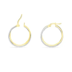 Créoles Lolly Or Bicolore