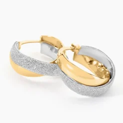 Créoles Lolly Or Bicolore