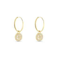 Créoles Lulu Or Jaune Oxyde