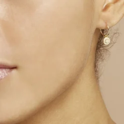 Créoles Lulu Or Jaune Oxyde