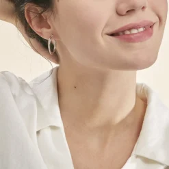 Créoles Maelia Or Bicolore