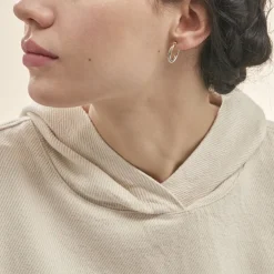 Créoles Maelia Or Bicolore