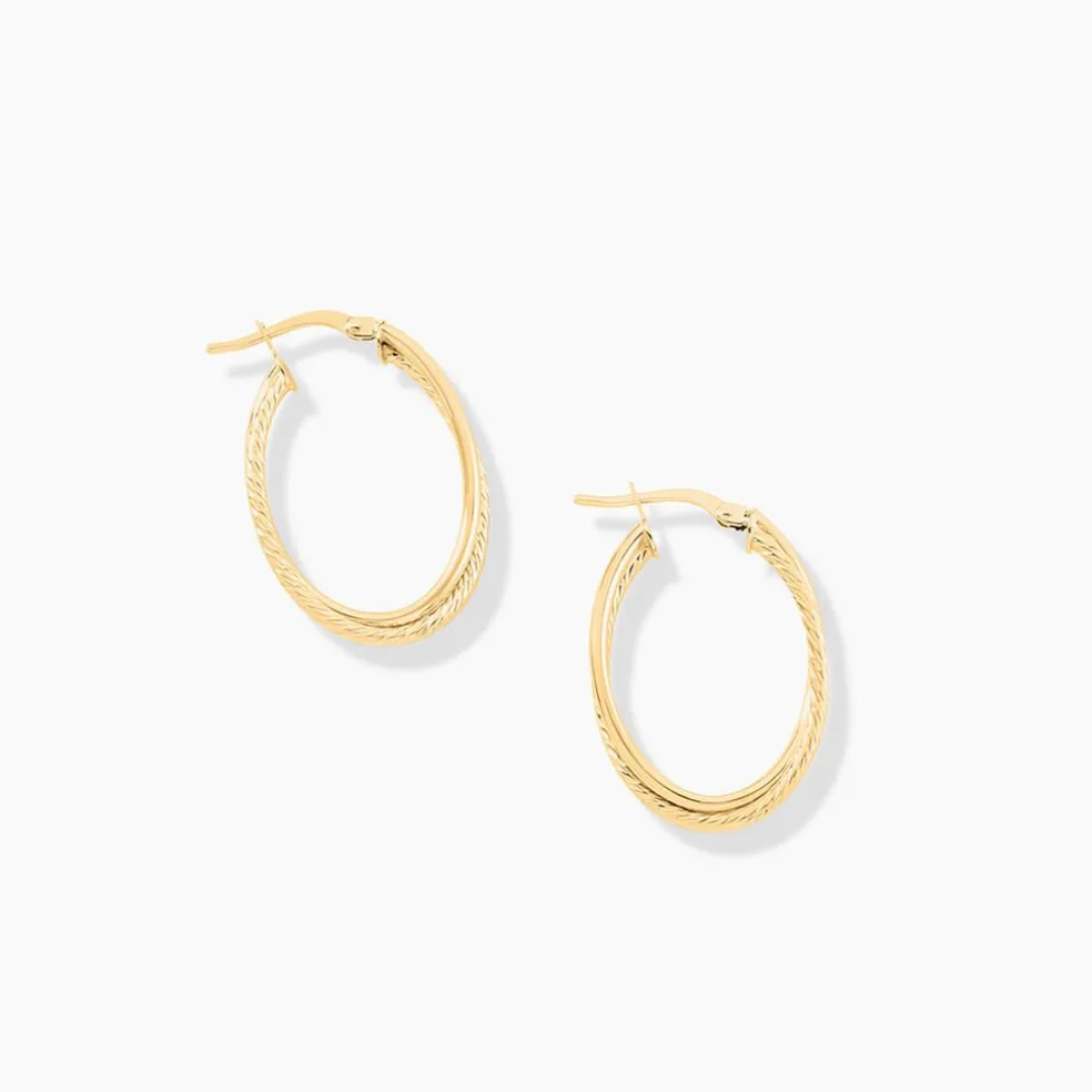 Créoles Maelia Or Jaune