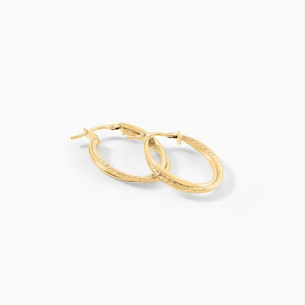 Créoles Maelia Or Jaune