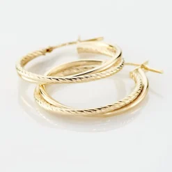 Créoles Maelia Or Jaune