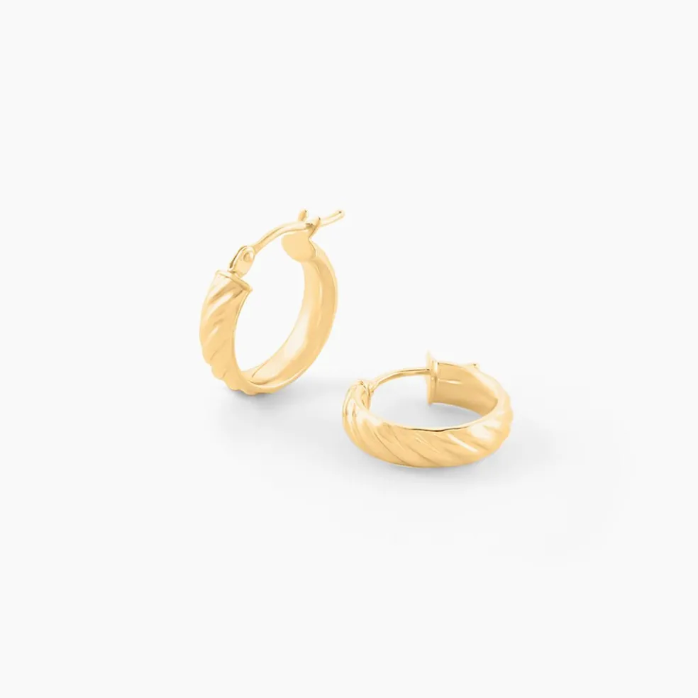 Créoles Mara Or Jaune