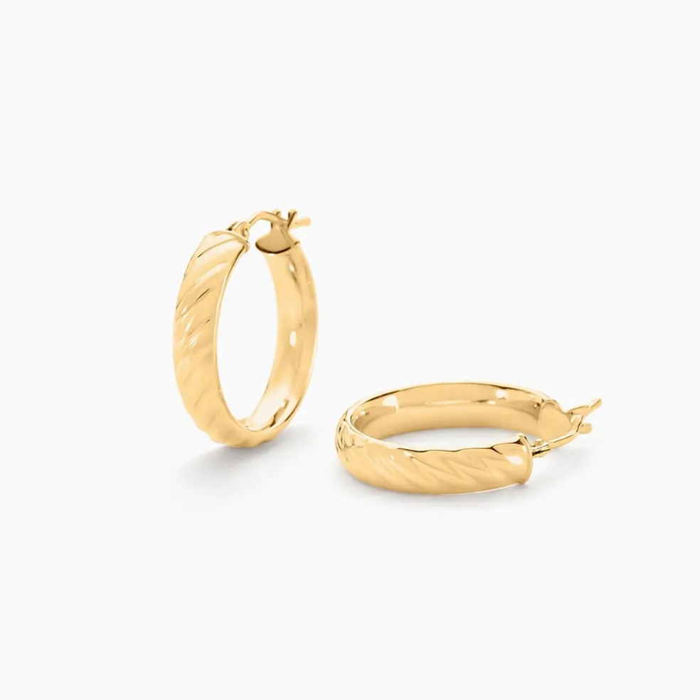 Créoles Mara Or Jaune