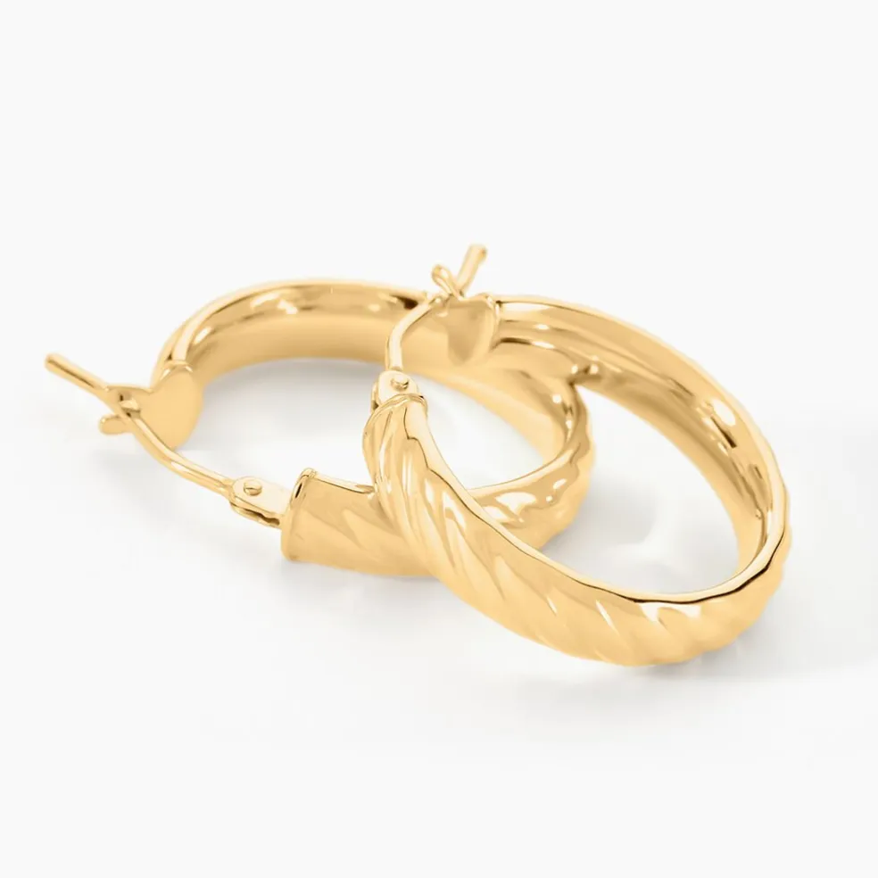 Créoles Mara Or Jaune