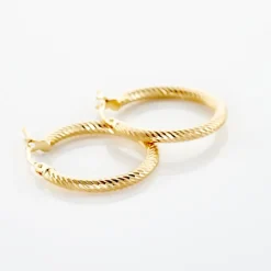 Créoles Merraine Or Jaune