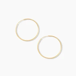 Créoles Muses Or Jaune