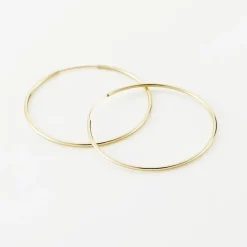 Créoles Muses Or Jaune