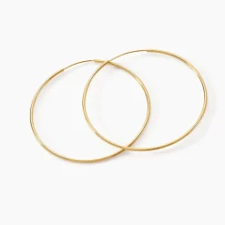 Créoles Muses Or Jaune