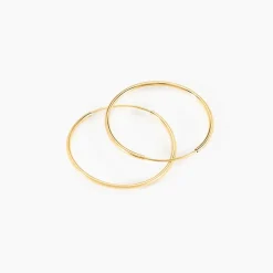 Créoles Muses Or Jaune