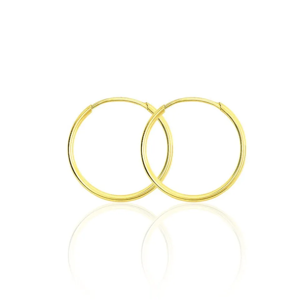 Créoles Muses Or Jaune