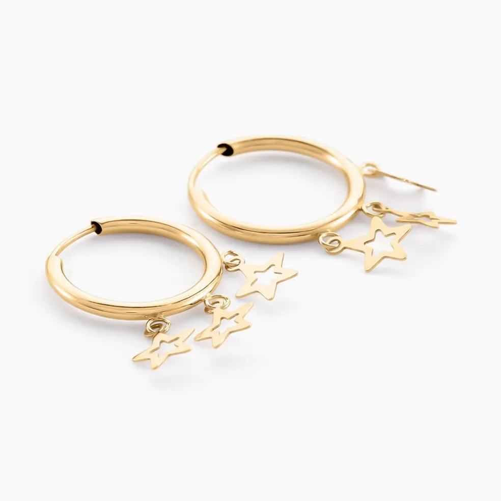 Créoles Orinthia Or Jaune