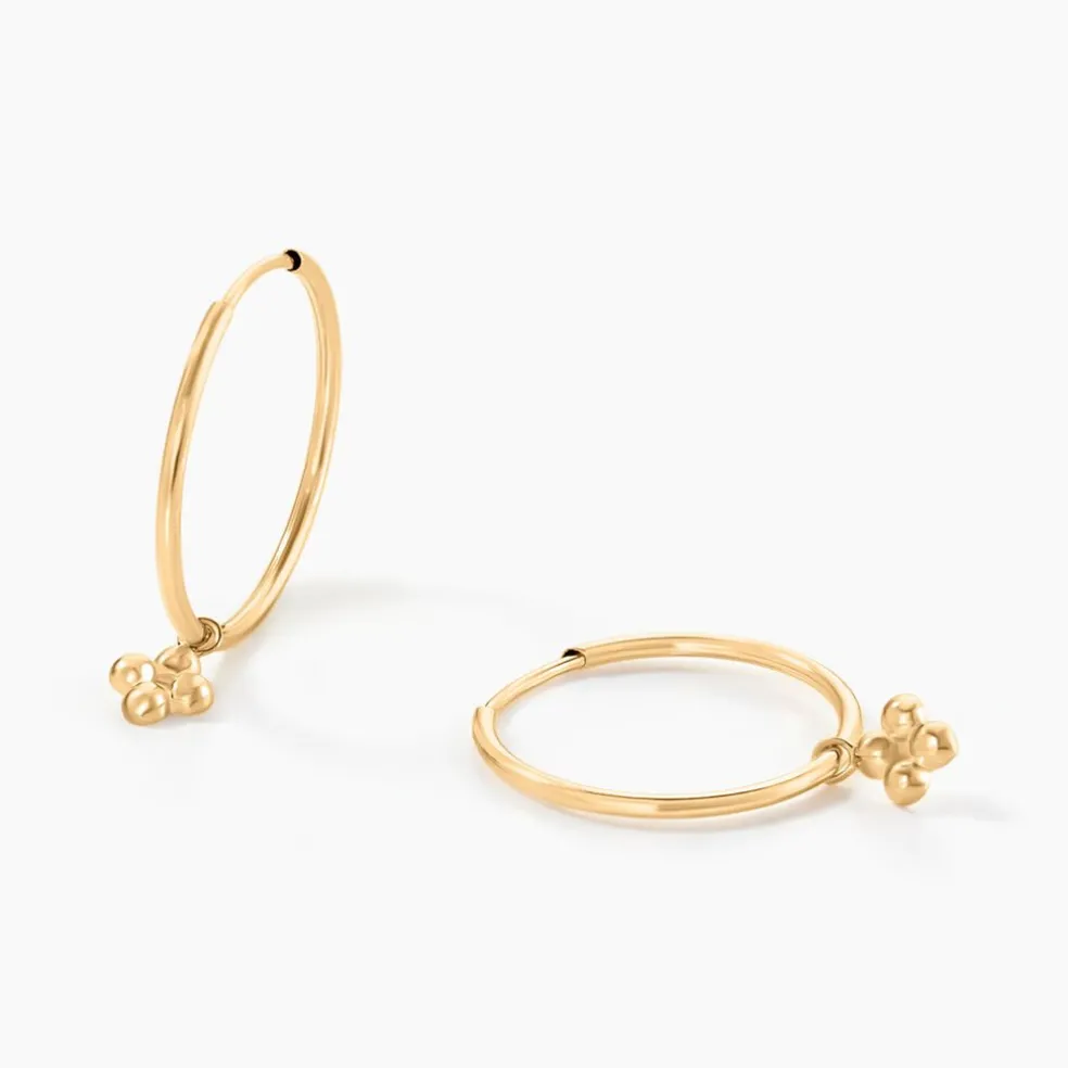 Créoles Pendilla Or Jaune