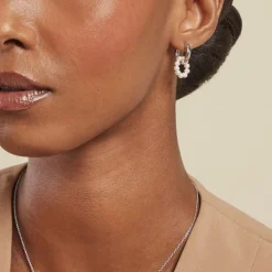 Créoles Perlissima Argent Blanc Perle De Culture