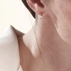 Créoles Plaqué Or Eva