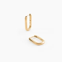 Créoles Plaqué Or Jaune Hari