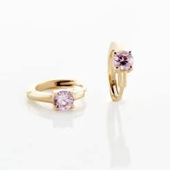 Créoles Plaqué Or Laurick Oxydes De Zirconium