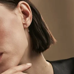 Créoles Racquel Or Jaune Diamant