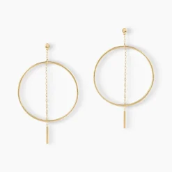 Créoles Roxana Cercles Ajourés Or Jaune