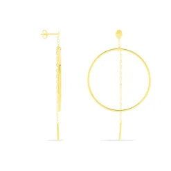 Créoles Roxana Cercles Ajourés Or Jaune