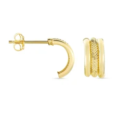 Créoles Savania Or Jaune