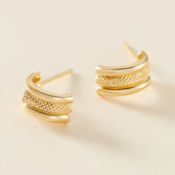 Créoles Savania Or Jaune