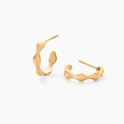 Créoles Sedonia Plaqué Or Jaune