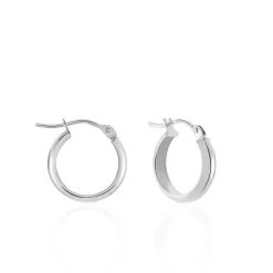 Créoles Shalana Or Blanc