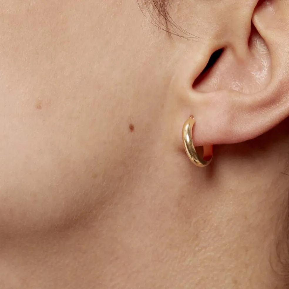 Créoles Shalana Or Jaune