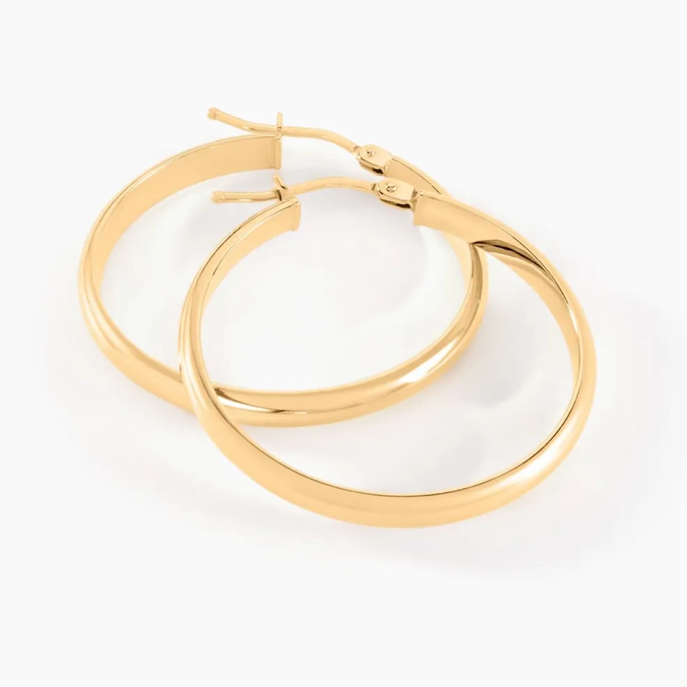 Créoles Shalana Or Jaune