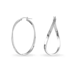 Créoles Silla Or Blanc