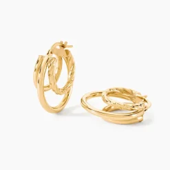 Créoles Takumi Or Jaune