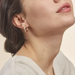 Créoles Tanya Or Tricolore